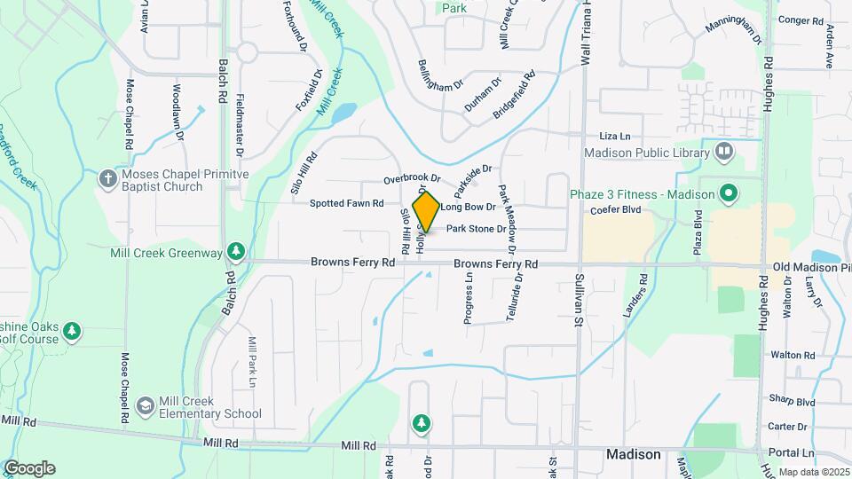 306 Holly Springs Dr Map and Location Details