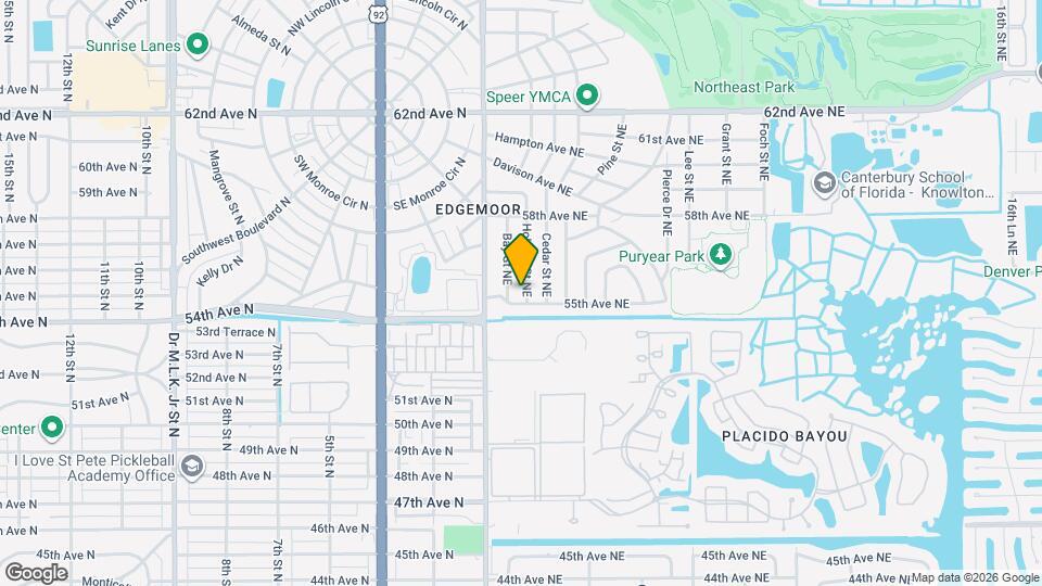 5520 Hobson St NE Map and Location Details