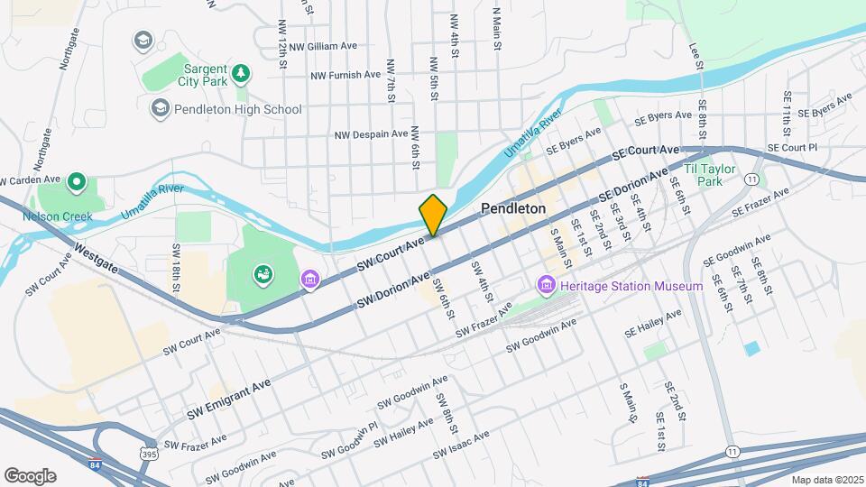 205 SW 5th St Map and Location Details