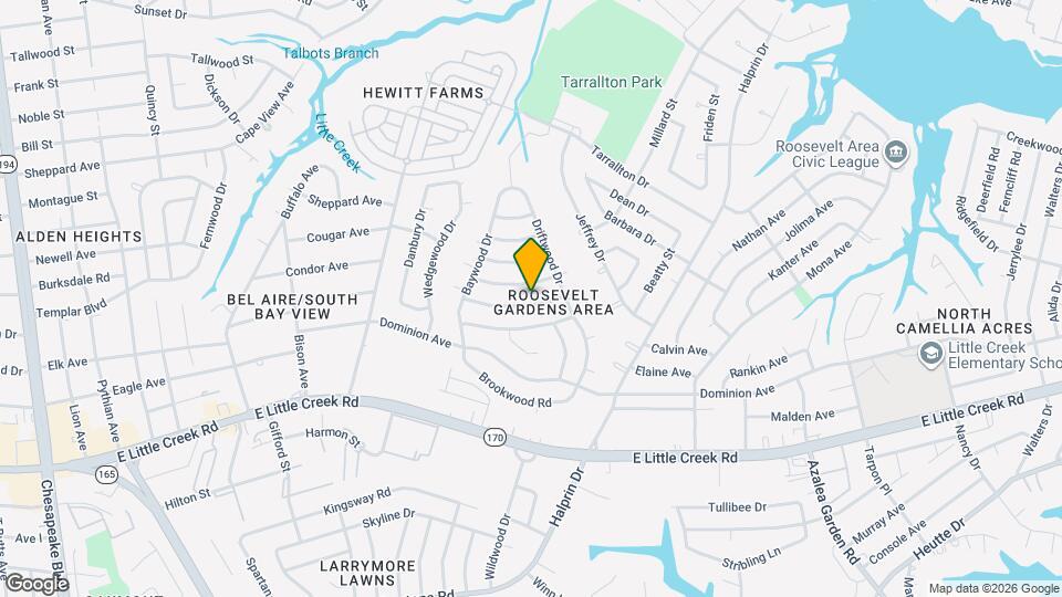 1858 Branchwood St Map and Location Details