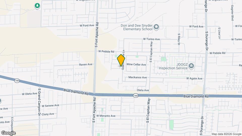 9032 Rutherford Grove St Map and Location Details