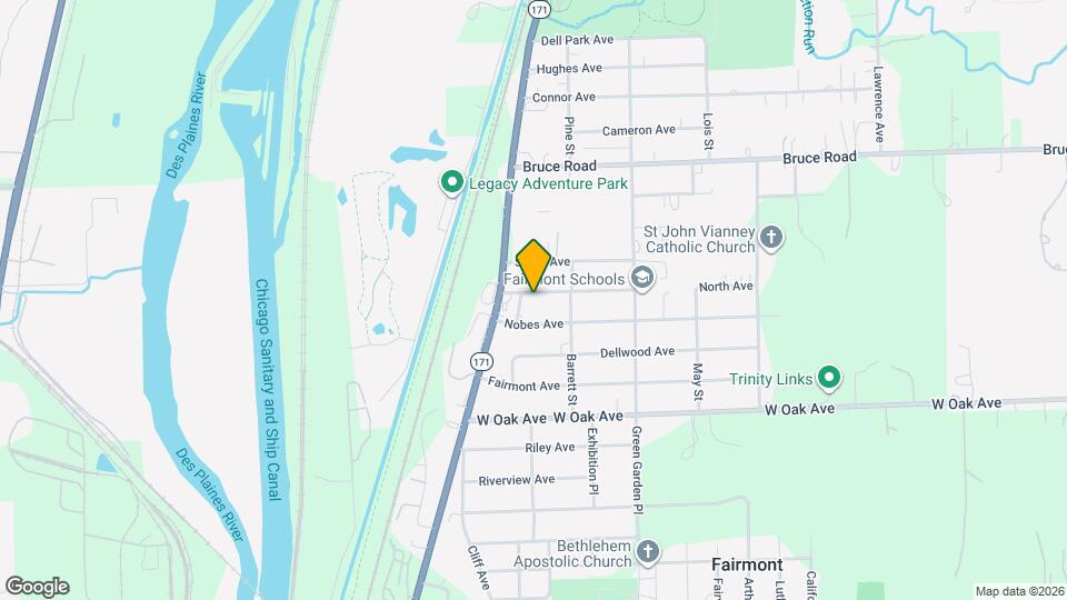 110 North Ave Map and Location Details