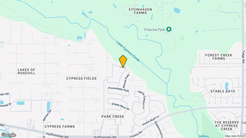 16839 Ranger Ridge Dr Map and Location Details