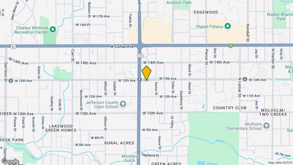 7520-7532 W 13th Ave Map and Location Details