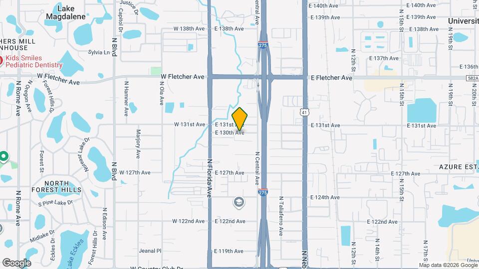 303 E 130th Ave Map and Location Details