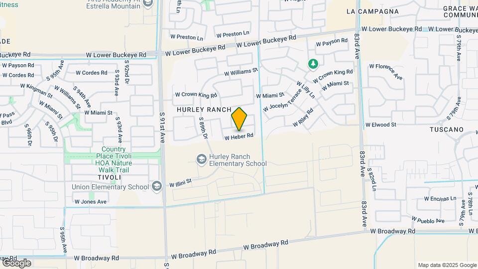 8742 W Heber Rd Map and Location Details