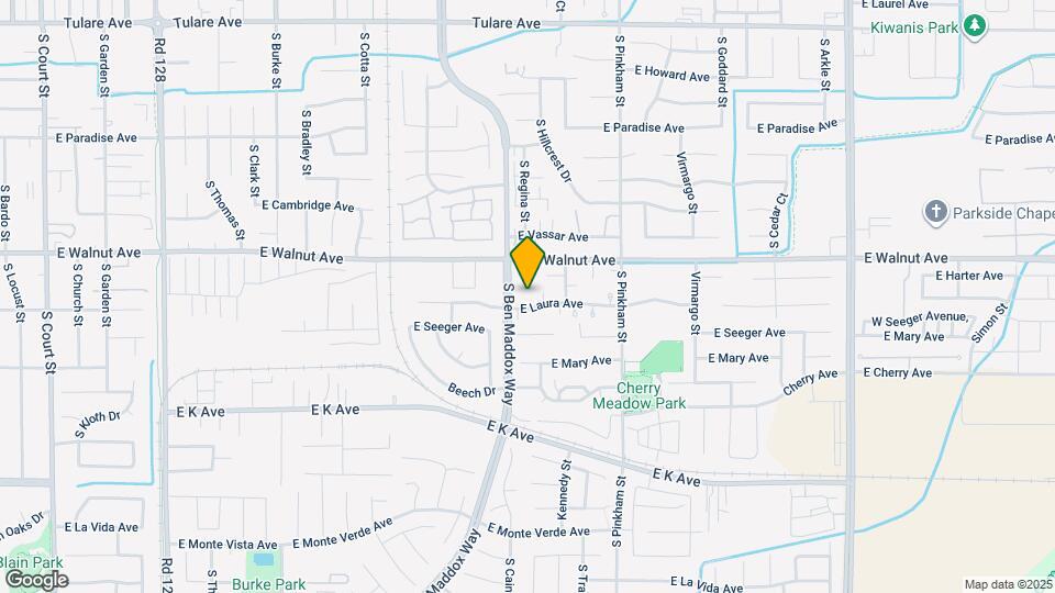 1734 E Laura Ave Map and Location Details