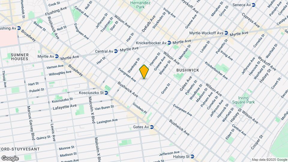 1141 Greene Ave Mapa y Detalles de la Ubicación