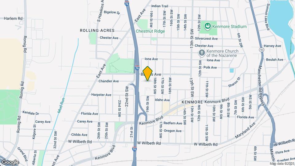 1012 Chandler Ave Mapa y Detalles de la Ubicación