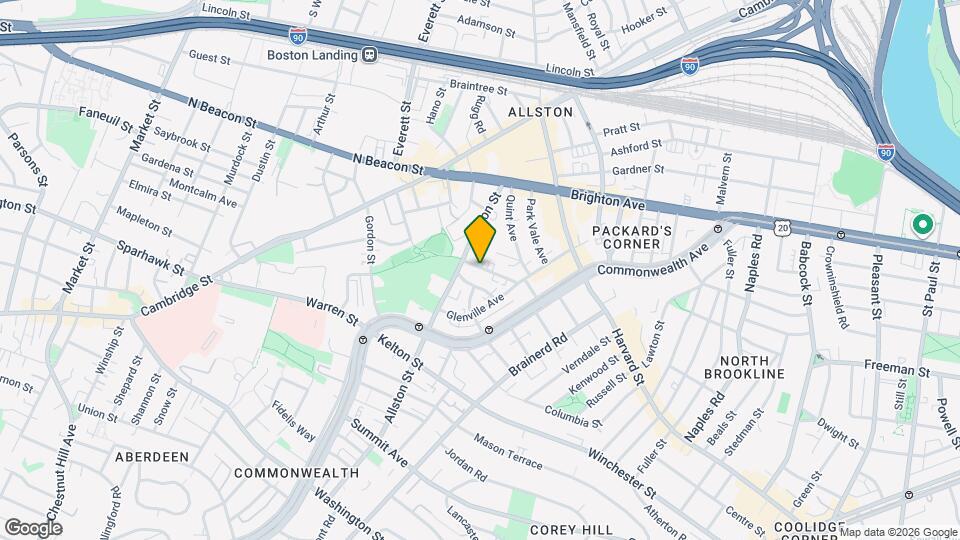 27 Greylock Rd Map and Location Details