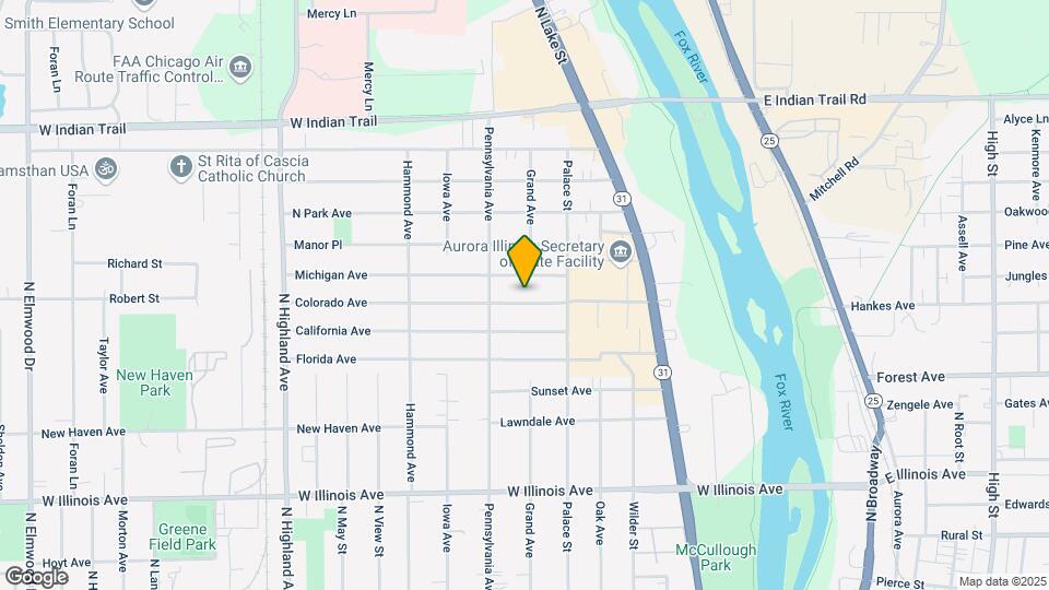 347 Colorado Ave Map and Location Details