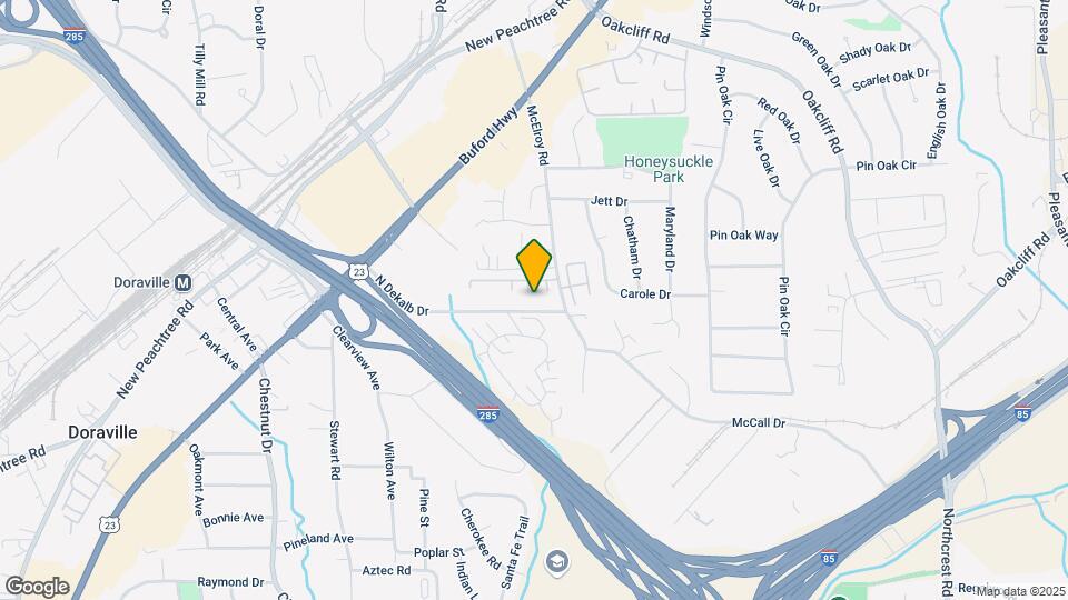 2962 N DeKalb Dr, Unit B Mapa y Detalles de la Ubicación