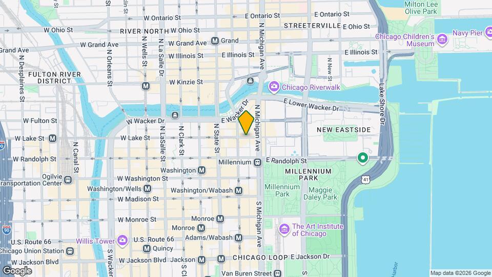 67 E Lake St Mapa y Detalles de la Ubicación