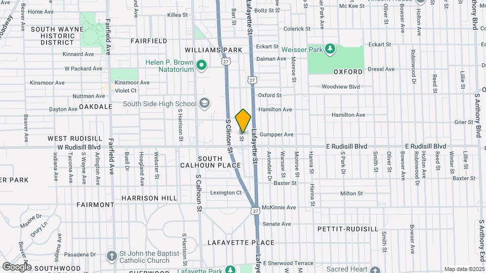 3809 Barr St Map and Location Details