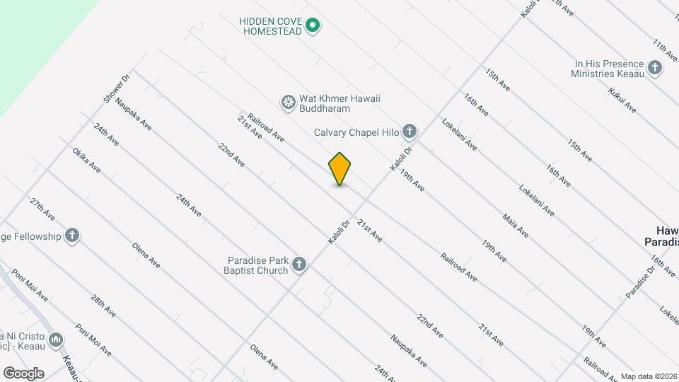 15-1300-1300 Railroad Ave Map and Location Details