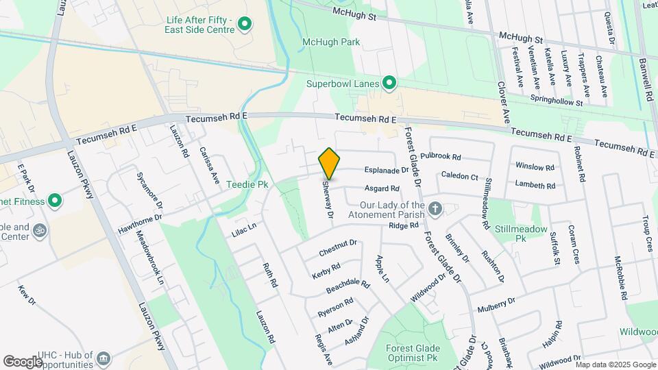 9610 Asgard Rd Map and Location Details