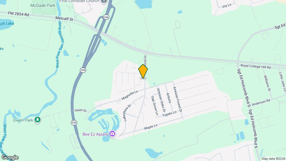 305 Crooked Pine Court Map and Location Details