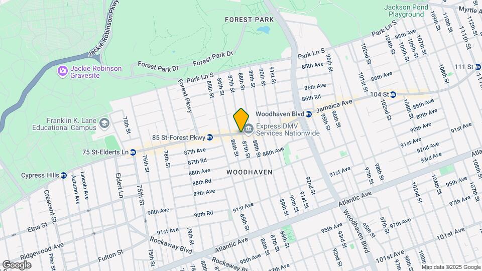 86-22 Jamaica Ave Map and Location Details