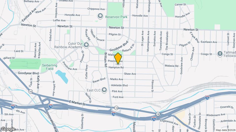 1603 Hampton Rd Map and Location Details