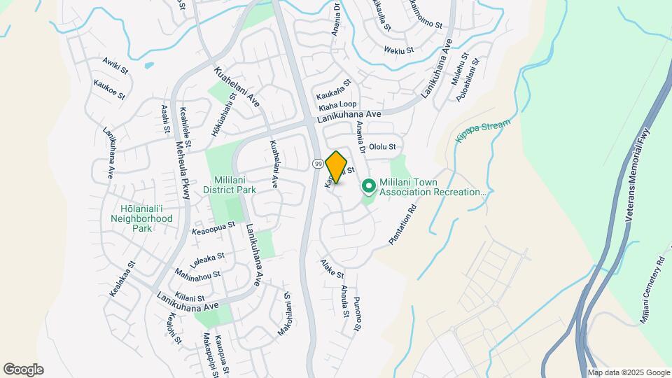 94-368 Kapuahi St Mapa y Detalles de la Ubicación