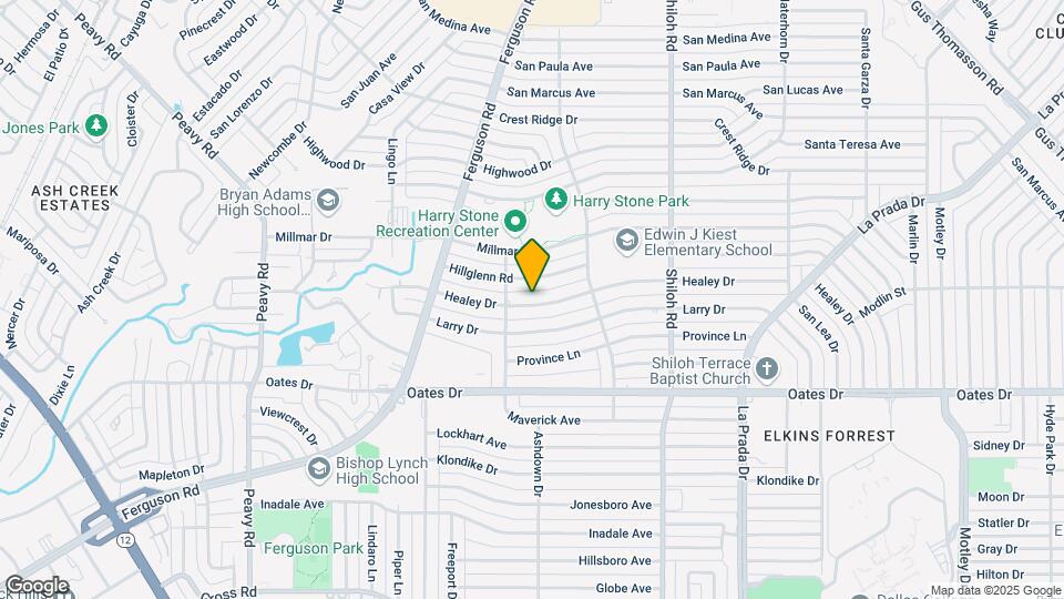 2423 Healey Dr Map and Location Details