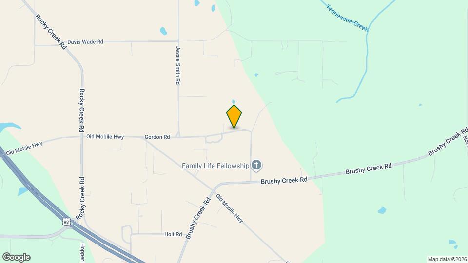 261 Gordon Rd Map and Location Details