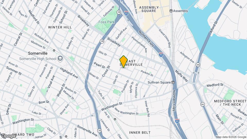 20 Webster St Map and Location Details