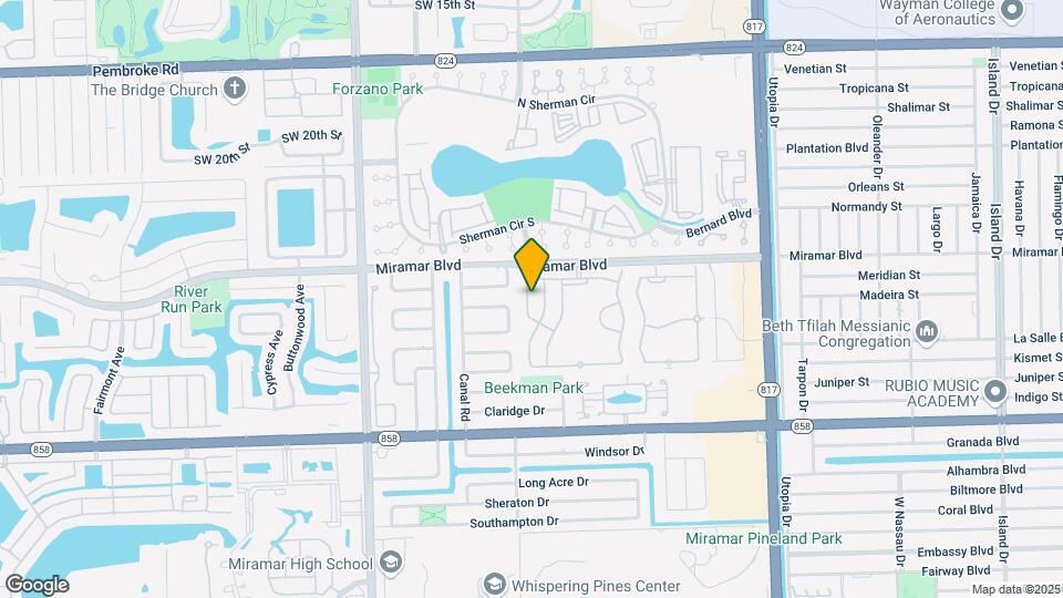 2601 SW 85th Ter Map and Location Details