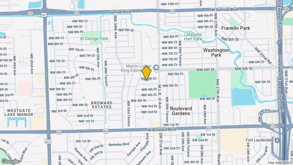 3191 NW 5th St Map and Location Details