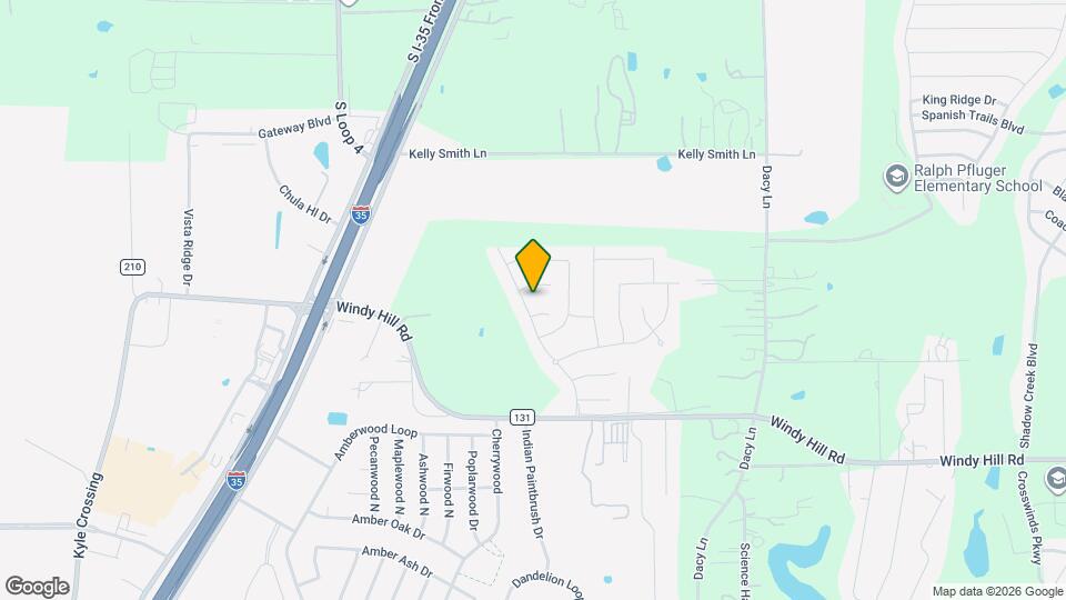 416 Purple Martin Ave Map and Location Details