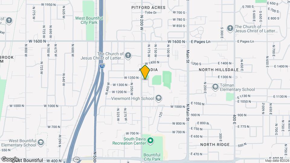 1290 N 200 W Map and Location Details