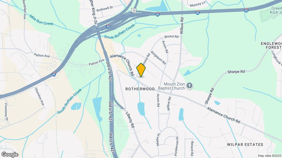 Room in Condo on Alamance Church Rd Map and Location Details