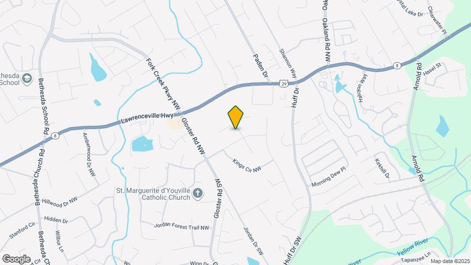 199 Kings Ct NW Map and Location Details