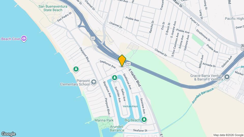 917 Peninsula St Map and Location Details