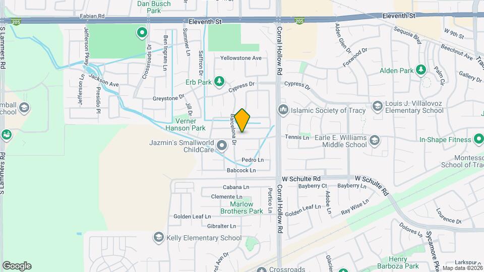 2161 Tennis Ln Map and Location Details