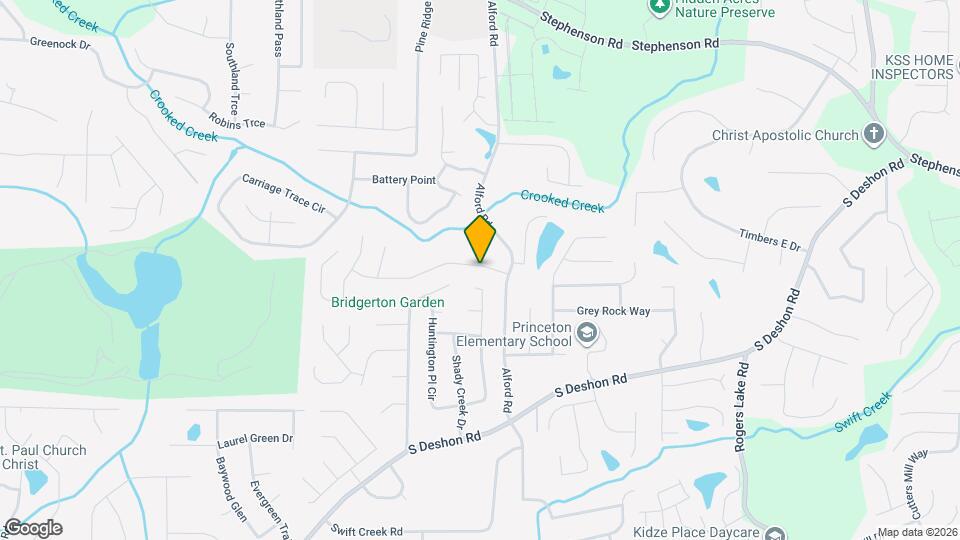 6587 Alford Way Map and Location Details