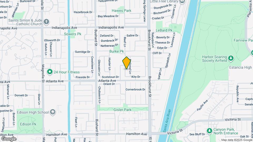 20892 Sparkman Ln Map and Location Details