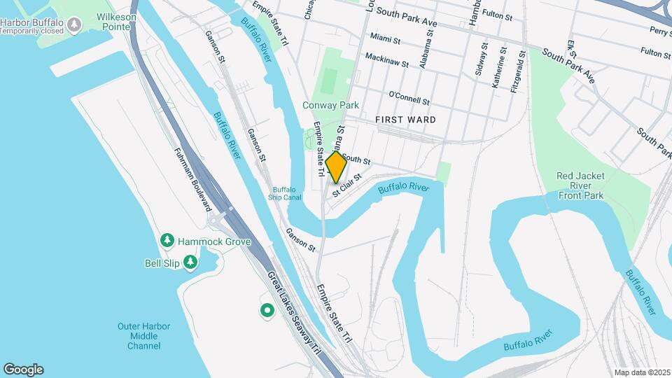 28 Saint Clair St, Unit Lower Map and Location Details