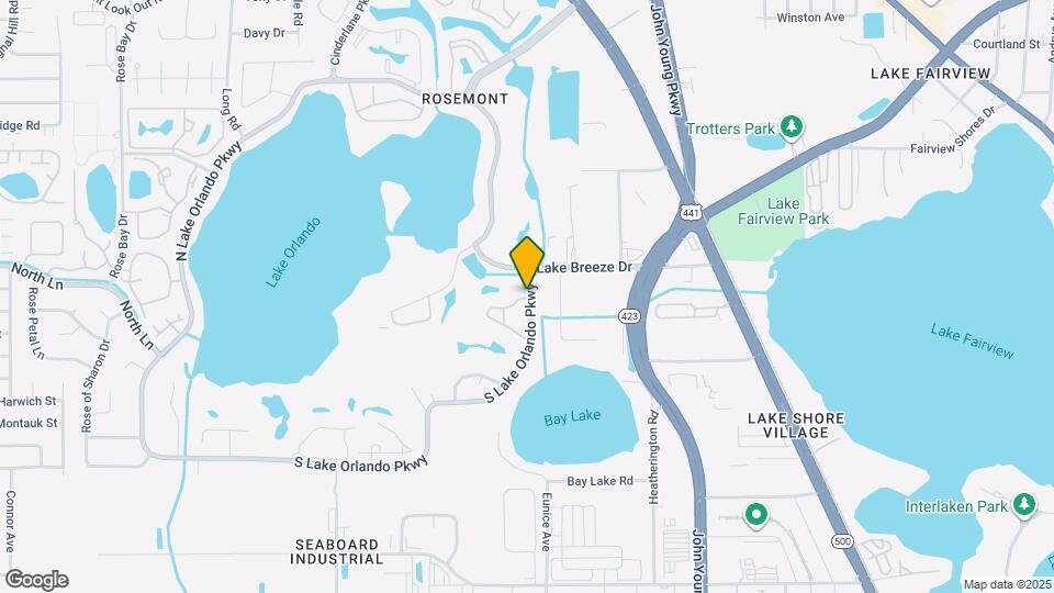 3725 S Lake Orlando Pkwy Map and Location Details