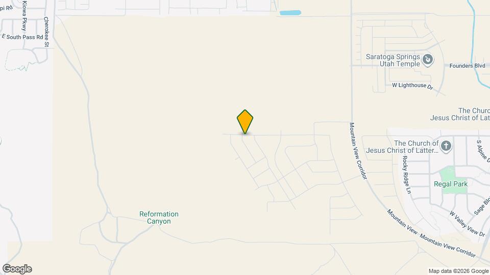 1357 W Mahogany St Mapa y Detalles de la Ubicación