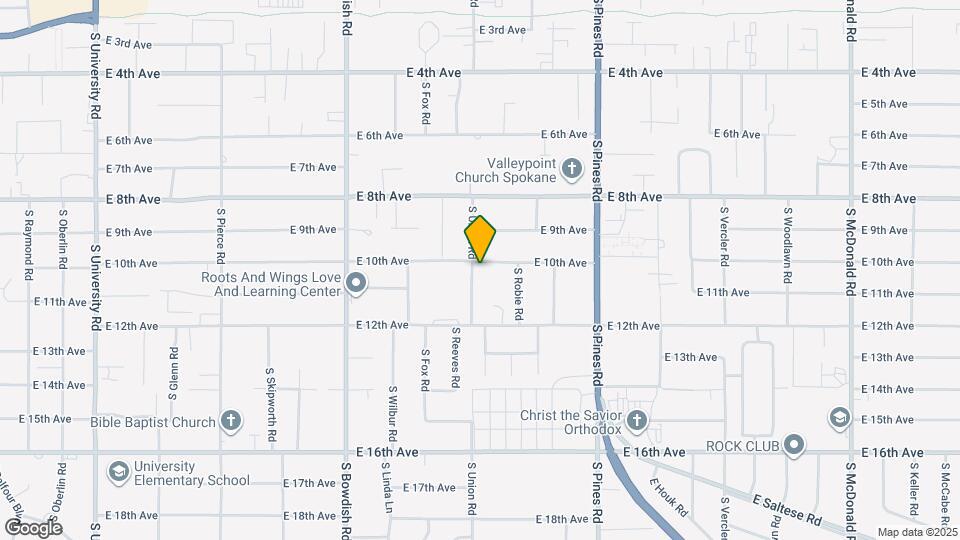 11904 E 10th Ave Map and Location Details