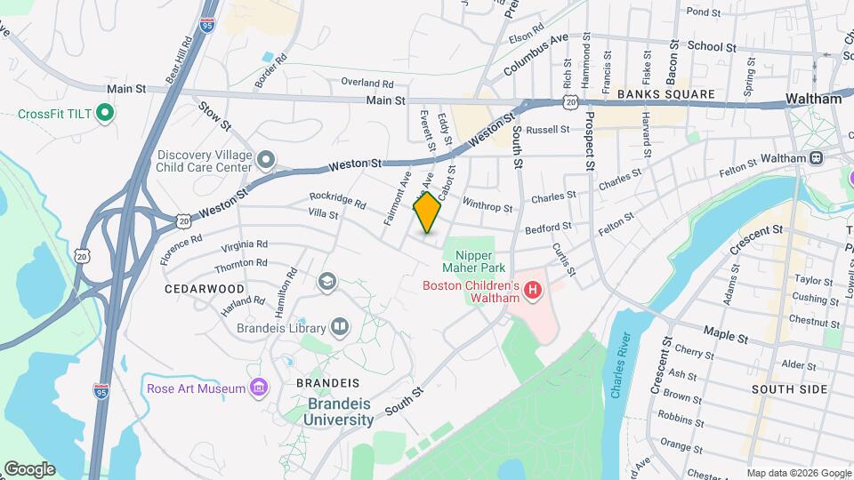 90 Cabot St Map and Location Details