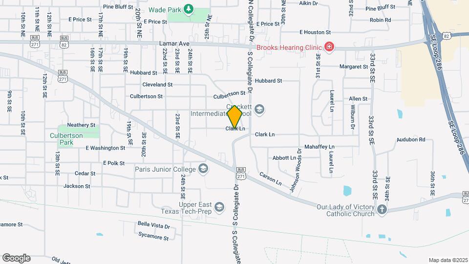 2598 Clark Ln Map and Location Details