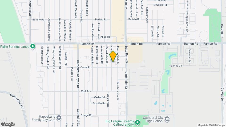 32400 Cielo Vista Rd, Unit Unit A - Remodeled Duplex Map and Location Details