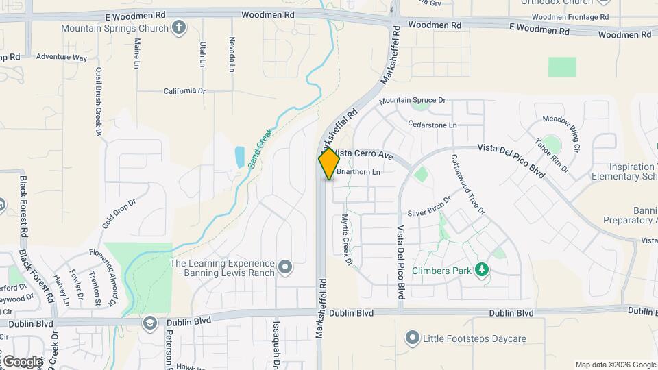 7665 Buckeye Tree Ln Map and Location Details