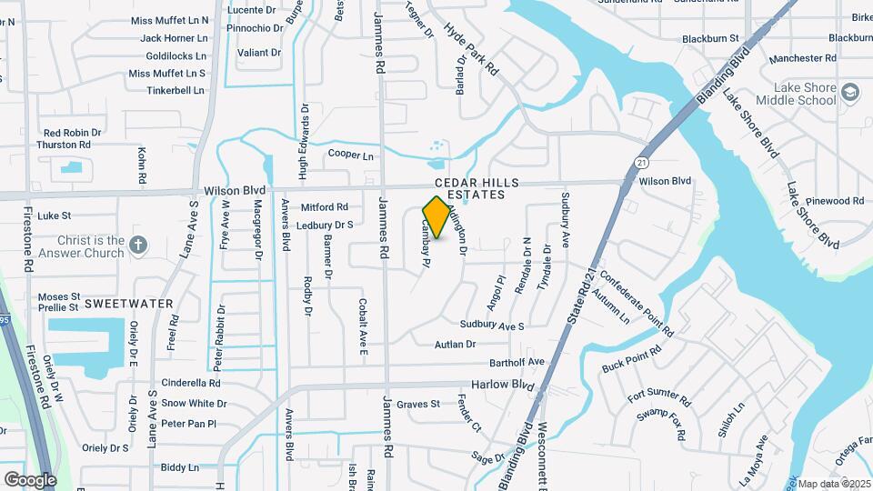 3807 Cambay Pl Map and Location Details