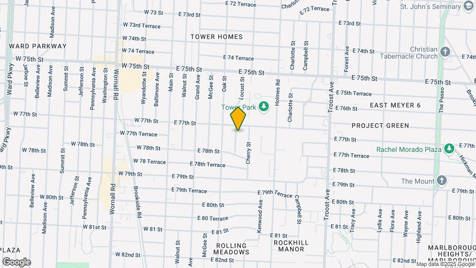 7713 Locust St Mapa y Detalles de la Ubicación