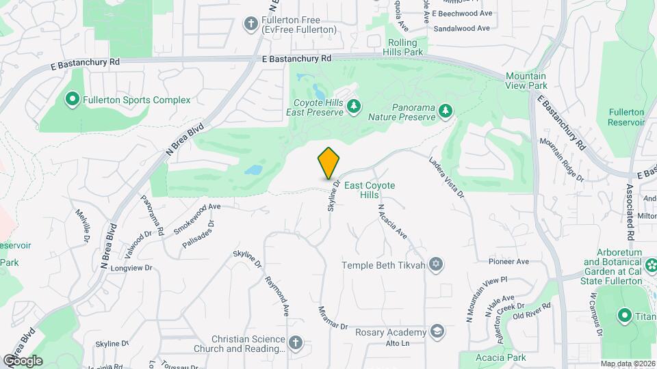 2309 Skyline Map and Location Details