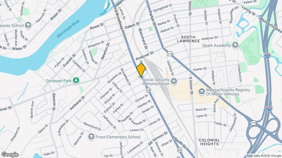 269 S Broadway Map and Location Details