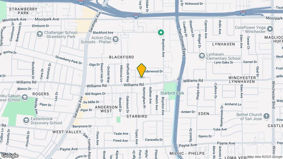 3848 Barker Dr Map and Location Details
